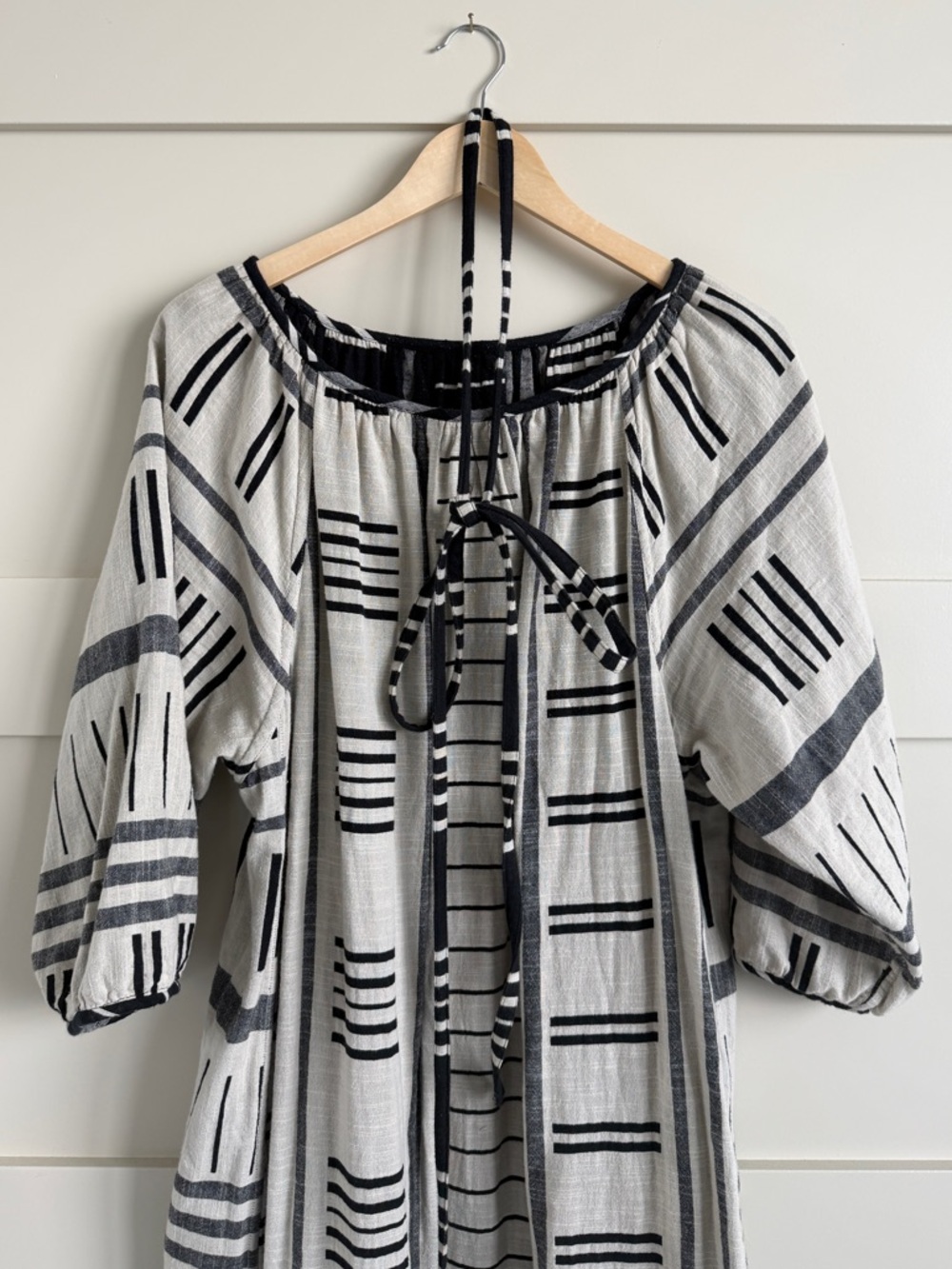 Ace & Jig Heather Dress - reversible Connection textile - L